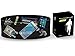 Running Belt & Workout Waist Belt by Fixbelt - Stylish Waist Pouch Bag for Men and Women - Phone Holder for Running, Cycling, Fitness and Traveling - Fits iPhone 6 Plus (Black, X-Large)