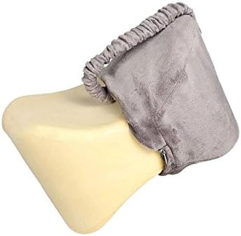 Orthopedic Knee Pillow for Sciatica Relief, Back Pain, Leg Pain, Pregnancy, Hip and Joint Pain - Memory Foam Wedge Contour