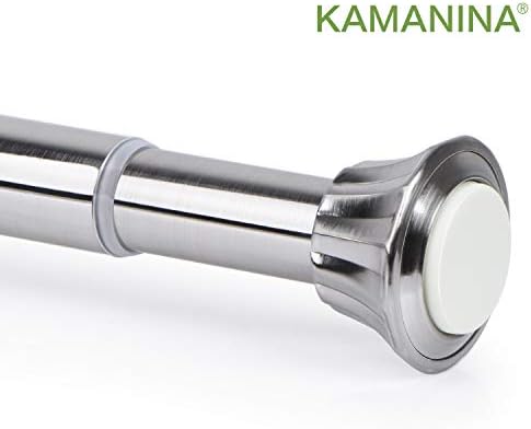 Amazon Com Kamanina 1 Inch Shower Curtain Rod 24 To 36 Inches