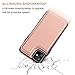 for iPhone 11 Wallet Case with Card Holder,OT ONETOP PU Leather Kickstand Card Slots Case,Double Magnetic Clasp and Durable Shockproof Cover for iPhone 11 6.1 Inch(Rose Gold)