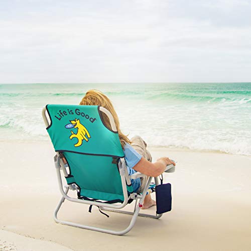 Life is Good Rocket Green Beach Chair, Short Pricepulse