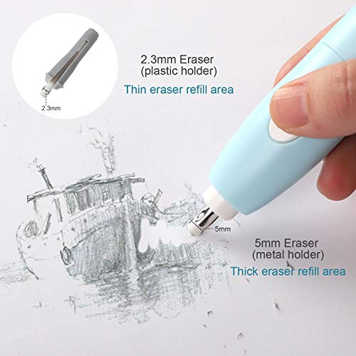 JARLINK Electric Eraser Kit with 16 Eraser Refills, Auto Eraser for