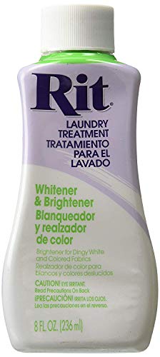 Rit Dye Laundry Treatment Whitener and Brightener, 8 fl oz, 3-Pack
