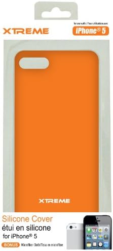 Xtreme 50156 Silicone Case for the iPhone 5 - 1 Pack - Retail Packaging - Orange