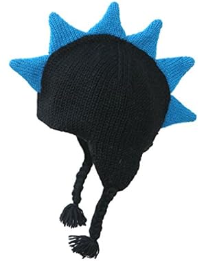 Boy's Mohawk Hat With Spikes - Children's Fun Fashion Accessory