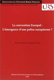 La  convention Europol