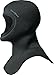 NeoSport Wetsuits Premium 3/2mm Neoprene Hood, Black, Large - Diving, Snorkeling & Wakeboarding