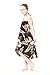 Girl Hawaiian Halter Dress in Palm Green Leaf