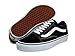 Vans Unisex Old Skool Skate Shoe (8 B(M) US Women / 6.5 D(M) US Men, Black/White)