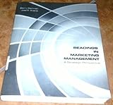 Readings in Marketing Management : A Strategic Perspective, Berman, Barry and Evans, Joel, 047186966X