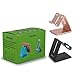Honsky GEN-2 Universal Aluminum Cell Phone Tablet Desk Charging Stand Portable Hands Free Desktop Display Holder, 2 Set, Rose Gold/Black