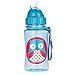 Skip Hop Toddler Sippy Cup with Straw, Zoo Straw Bottle, Owl
