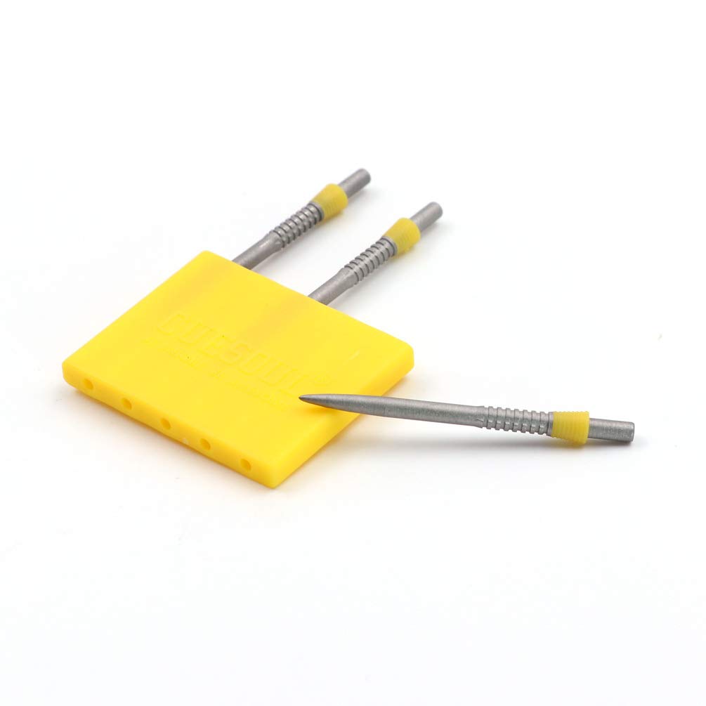 CUESOUL TOUCH POINT II Replacement Dart Steel Point,Steel Tips,Pack of 3pcs