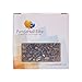 PandaHall Elite 50 Pcs 304 Stainless Steel Cup Pearl Screw Eye Pin Bail Peg Pendants Holder 12x4mm for Half-drilled Beads Charms Jewelry Making
