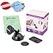 iTechVue Magnetic Phone Mount Cell Phone Holder Dashboard Mount + Plates Super Strong Suction Cup for All Smartphones iPhones Samsung Galaxy, HTC etc iPhone X, 8, 7, 6, 6S, Galaxy S8 S7 S7 Edge
