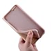Nouske iPhone 6/6S Flip Folio Wallet Stand up Credit Card Holder Leather Case Cover Holster/Magnetic Closure/TPU bumper/360 Full Body protection, Gold