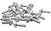 Bapmic 11132210959 Engine Oil Pan Bolt Set Aluminum for BMW E60 E82 E90 X3 X5 Z4 135i 325xi 328i xDrive 3.0L