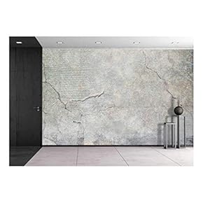 Wall26 - Bright Background Grunge Wall Texture - Canvas Art Wall Decor - 66"x96"