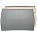 PetFusion Large WATERPROOF Pet Food Mat (24x16). FDA Grade Silicone [superior hygiene, non-toxic, multiple sizes] For dogs or cats, Gray