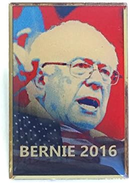Metal Lapel Pin Bernie 2016 - Presidential Candidate Design