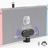 [Route+ PRO] Bluetooth Dongle Transmitter Adapter Compatible with Nintendo Switch & PC, MIC Supported, Could be a Stand, fit for Headphone Device Like Bose Revolve, Echo, AirPods, Bluetooth Speakers