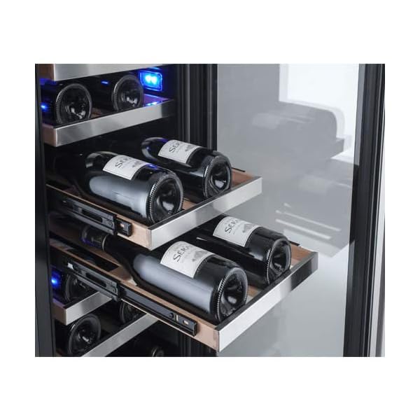 Avallon-AWC151DZLH-23-Bottle-15-Dual-Zone-Built-In-Wine-Cooler-Left-Hinge