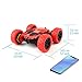 Trippix RC Stunt Cars, 4WD 2.4Ghz 1/28 Remote Control Off Road Toy Car, Double Sided 360° Rotatable Flippable High Speed Vehicle Toy for Kids, Teens & Adult