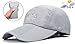 Baseball Cap Quick Dry Travel Hats UPF50+ Cooling Portable Sun Hats for Sports Golf Running Fishing Outdoor Research with Foldable Long Large Bill