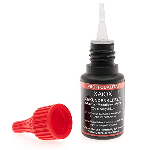 Sekundenkleber Cyanacrylat Superkleber 3 x 20g UV Protect Flasche dünnflüssig wasserfest schnell trocken – Bild 4