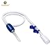 SunGrow Aquarium Gravel Cleaner with Clips, 4.5 Feet Long, Quick and Easy Assembly, Long Nozzle Manual Water Pump, Great for Frequent Water Changes, 2 Clips Includedthumb 1