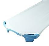 Angeles Organic White Standard Cot Sheet