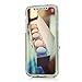 iPhone X Case, Mavis's Diary Full Edge Protective Plastic Case, 3D Handmade Crystal Clear Bling Green Diamonds Shiny Colorful Rhinestone Floral Butterfly Pearl Hard PC Cover for iPhone X Edition