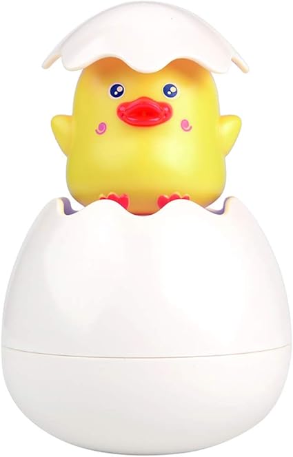 hatching duck egg bath toy