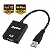 USB 3.0 to HDMI HD 1080P Video Cable Adapter with Audio Output Multiple Monitors for Laptop HDTV TV PC with Windows XP / 10 / 8.1 / 8 / 7 [ NO MAC & VISTA ] primary