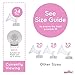 Spectra - Wide Breast Shield Set for Breast Milk Pumps - Medium 24mm