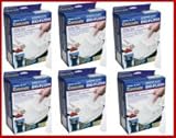 Penn Plax Bio-Floss Filter Media for Cascade 1200 and 1500 Canister Aquarium Filter Pumps, 6-Boxes/36-Cartridges