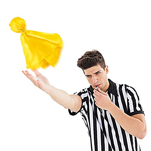 image for HangerSpace Penalty Flag with a Whistle Party Accessories, Sports Fan 
