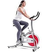 Sunny Health & Fitness Indoor Cycling Exercise Bike with LCD Monitor - SF-1203