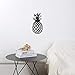 Pineapple Rustic Metal Wall Art Decor-Tropical Wall Sculpture for Kitchen, Bedroom, Living Room