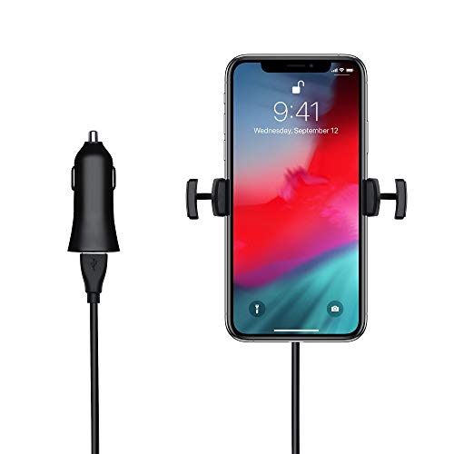 Mophie Universal Wireless Vent Mount Made for All Apple iPhones with Qi Enabled Black Pricepulse