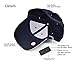 UltraKey Hands Free Rechargeable LED Baseball Cap Hat for Outdoor Hip Hop Party Holiday