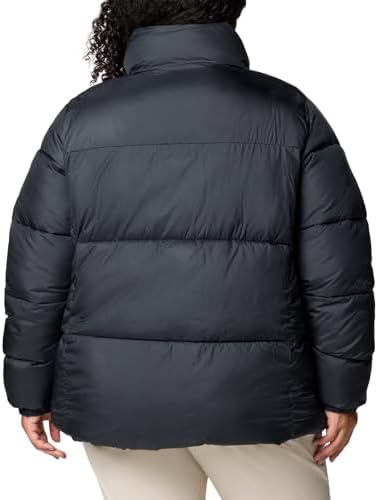 Chaqueta Puffect II con Cremallera Completa para Mujer, Negro, L
