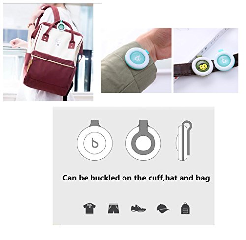 mbodm Mosquito Repellent Buckle Outdoor and Indoor Natural Plant Ingredients Insert Repellent Clip for Kids & Adults (10 Pack) (Random to send)