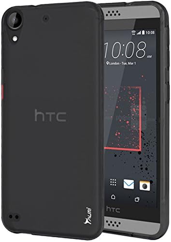 HTC Desire 530 Case, HTC Desire 630 Case, Tauri Slim Thin Flexible Soft TPU Protective Case Cover for HTC Desire 530 / HTC Desire 630 - Smoke Black