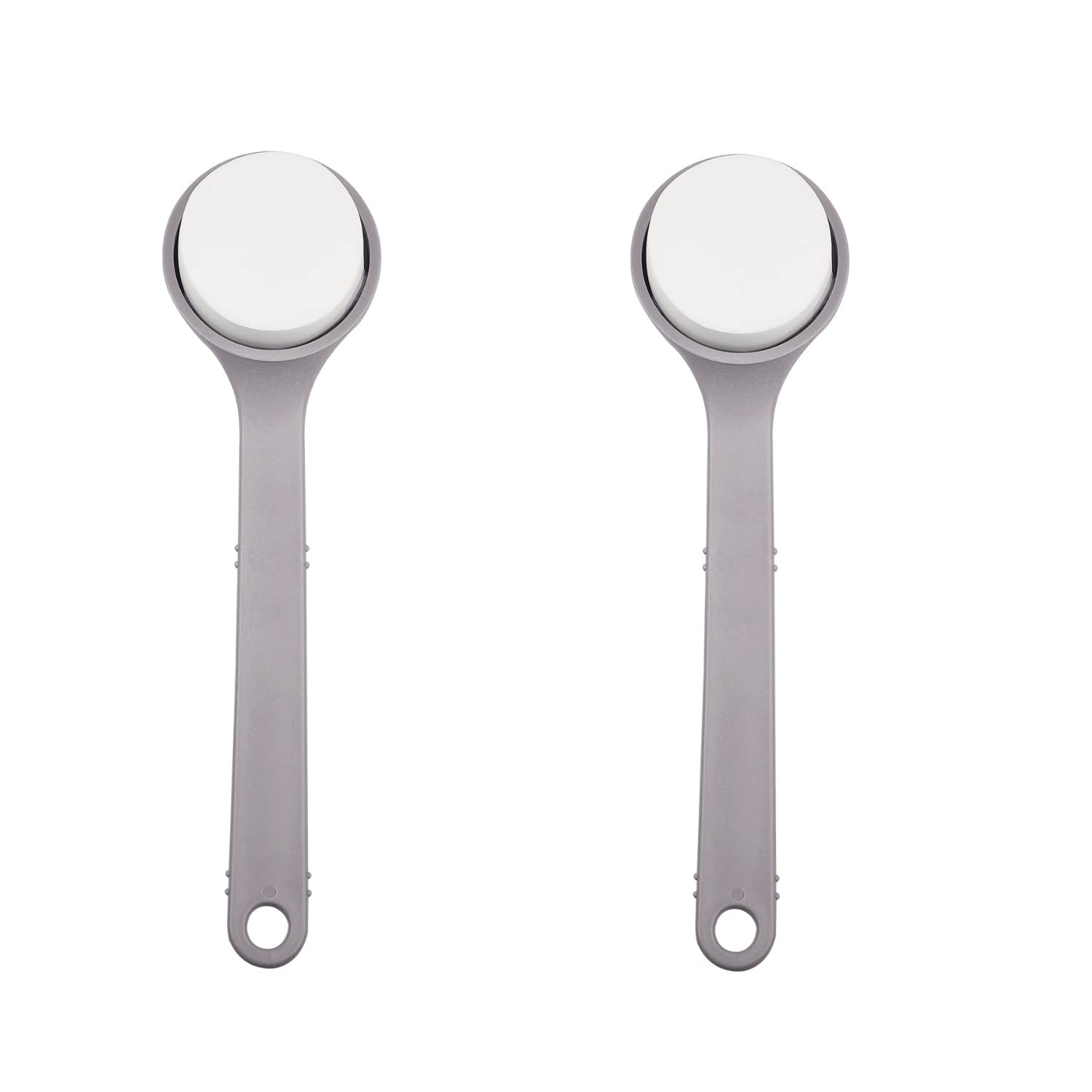 HIXNUG 2 Pieces Lotion Applicator for Back Long Handle Lotion Applicator Bath Sponge Brush Bath Cream Applicator Long Handle