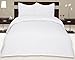 Duvet Cover 3 Piece set – 100% Cotton Luxury Bedding (Queen, White) – Duvet Cover with 2 Pillow Shams –Combed Cotton Quilt Cover with Long Staple Fiber– by Utopia Bedding