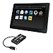 kwmobile 3in1 Micro USB Adapter Card Reader OTG for Amazon Kindle Fire HDX 8.9 2014 black