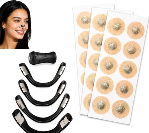 Expansor Nasal Anti Ronco Dilatador Respiratório Clip Para Dormir Tiras Adesivas Com Aplicador Kit 4 Tamanhos + 30 Unidades Conforto Noturno Respiração Livre Uso Diário Ajuste Anatômico Fácil Aplicação