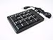 Cubeternet Portable Slim USB Mini Numeric KeyPad Number Keyboard