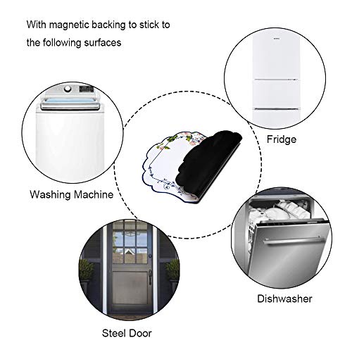 Sunnyac Dry Erase Whiteboard Sheet for Refrigerator, 16”x10